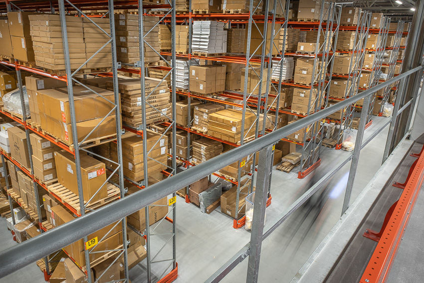 Palletracking magazijn